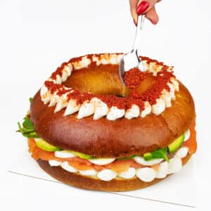 Roscón de Reyes salado de La Pastora