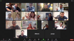 comensales brindis cena Jumilla Wine Dinner