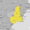Aviso amarillo por tormentas en varias zonas de la Región de Murcia